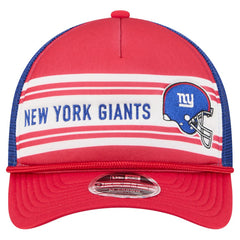 Linear A-Frame 9FORTY Adjustable Hat - New York Giants
