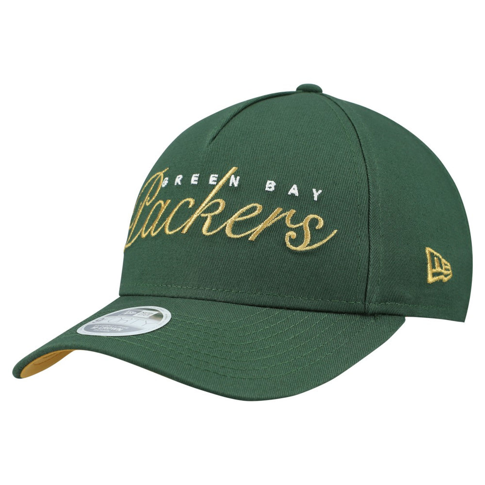 Women's Metallic 9FORTY M-Crown A-Frame Adjustable Hat - Green Bay Packers