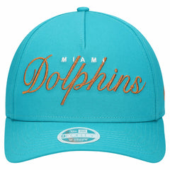 Women's Metallic 9FORTY M-Crown A-Frame Adjustable Hat - Miami Dolphins