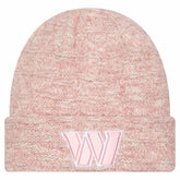 Women's Metallic Cuffed Knit Hat - Washington Commanders