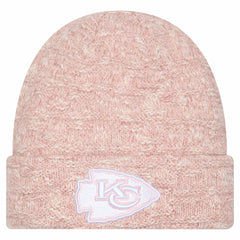 Women's Metallic Cuffed Knit Hat - Kansas City Chiefs