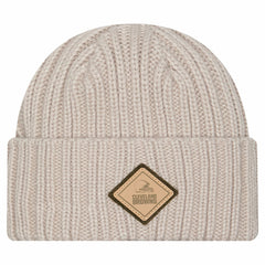 Logo Applique Cuffed Knit Hat - Cleveland Browns