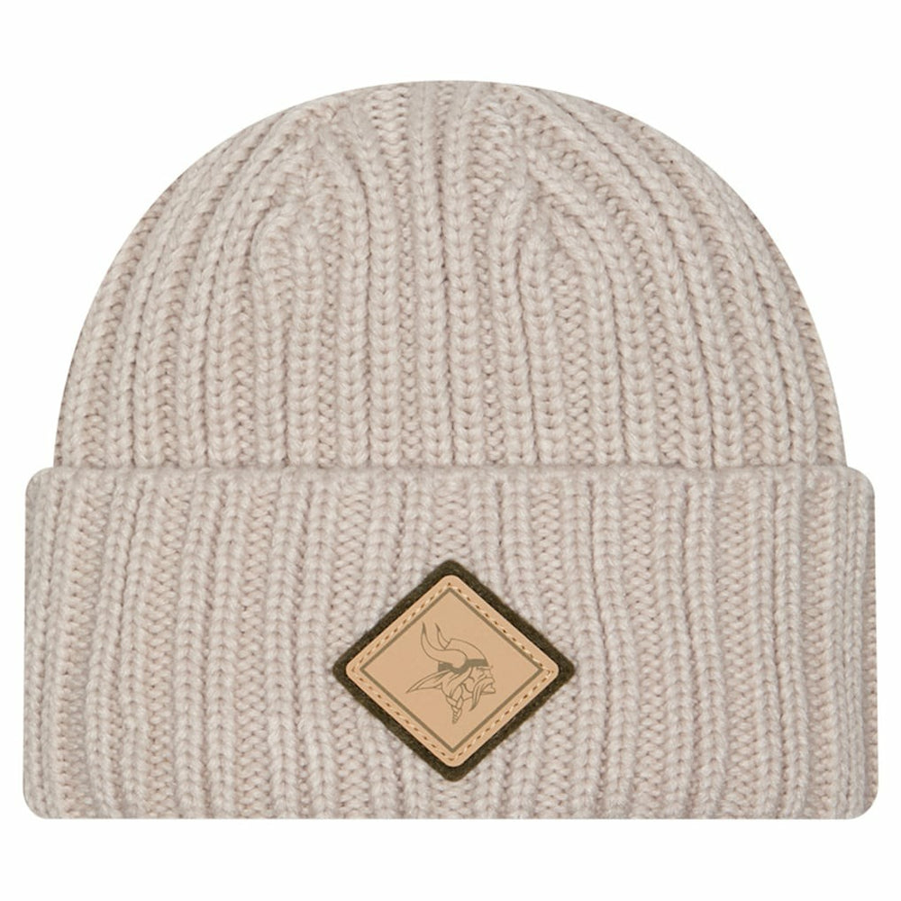 Logo Applique Cuffed Knit Hat - Minnesota Vikings