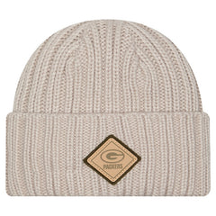 Logo Applique Cuffed Knit Hat - Green Bay Packers