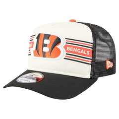 Banner A-Frame 9FIFTY Trucker Snapback Hat - Cincinnati Bengals