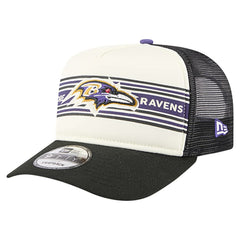 Banner A-Frame 9FIFTY Trucker Snapback Hat - Baltimore Ravens