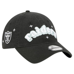 Girls Youth Cheer 9TWENTY Adjustable Hat - Las Vegas Raiders