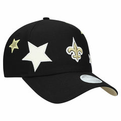 Women's Stardom A-Frame 9FORTY Adjustable Hat - New Orleans Saints