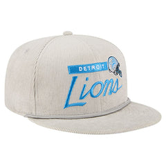 Cord Rope Corduroy 9FIFTY Snapback Hat - Detroit Lions