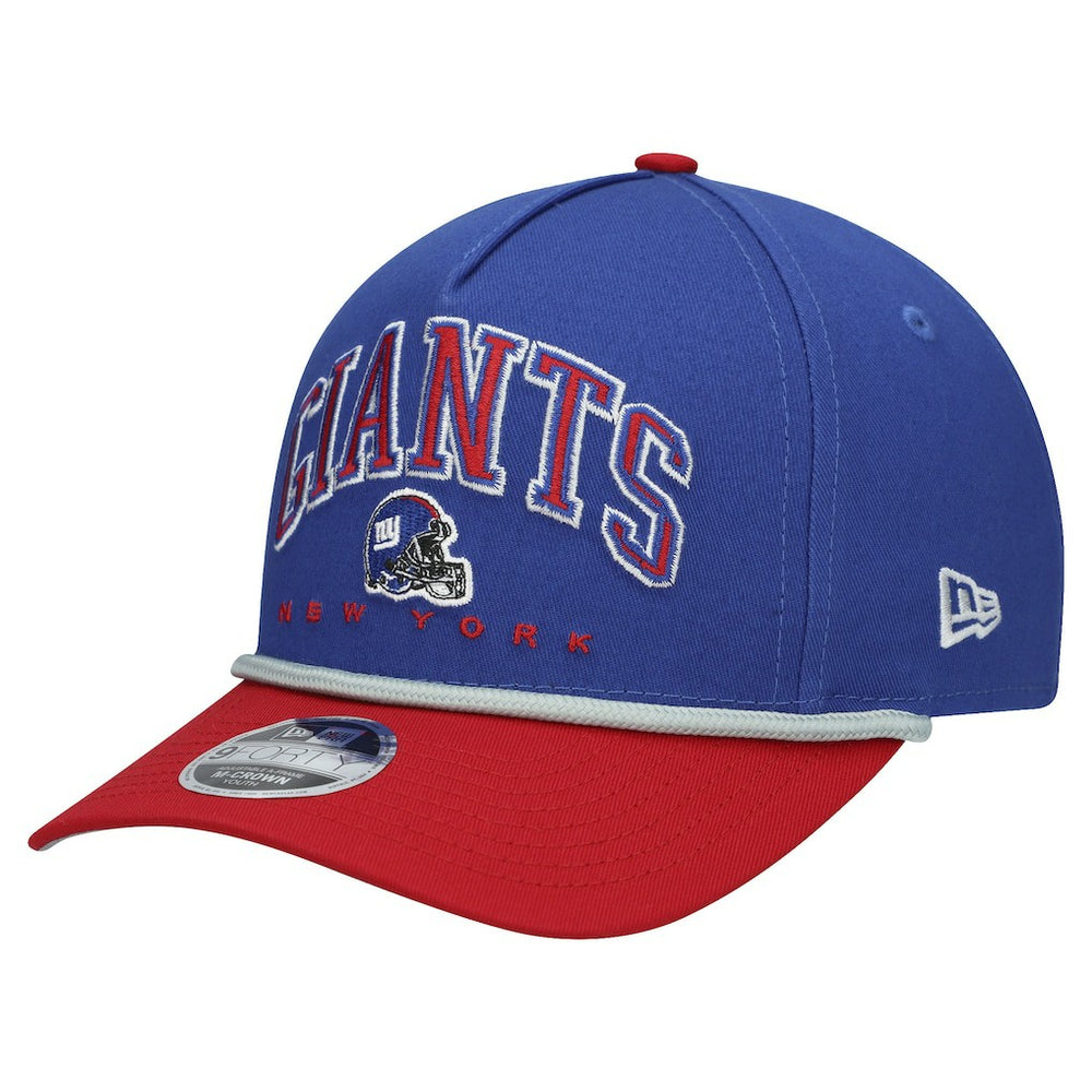 Youth Arch COOLERA 9FORTY A-Frame Adjustable Hat - New York Giants