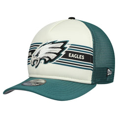 Youth Banner 9FIFTY A-Frame Adjustable Trucker Hat - Philadelphia Eagles