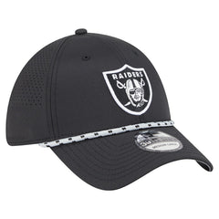 Perforated 39THIRTY Flex Hat - Las Vegas Raiders