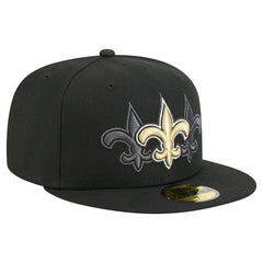 Tri-Hit 59FIFTY Fitted Hat - New Orleans Saints