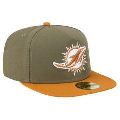 Color Pack A-Frame 59FIFTY Fitted Hat - Miami Dolphins
