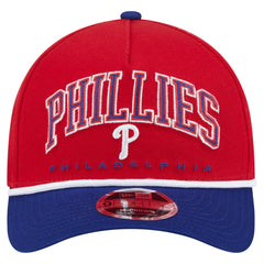 MLB Philadelphia Phillies New Era Arch 9FORTY A-Frame M-Crown Adjustable Hat