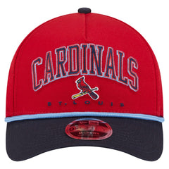 MLB St. Louis Cardinals New Era Arch 9FORTY A-Frame M-Crown Adjustable Hat