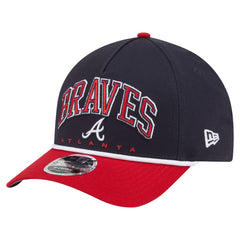 MLB Atlanta Braves New Era Arch 9FORTY A-Frame M-Crown Adjustable Hat
