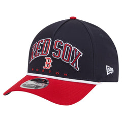 MLB Boston Red Sox New Era Arch 9FORTY A-Frame M-Crown Adjustable Hat