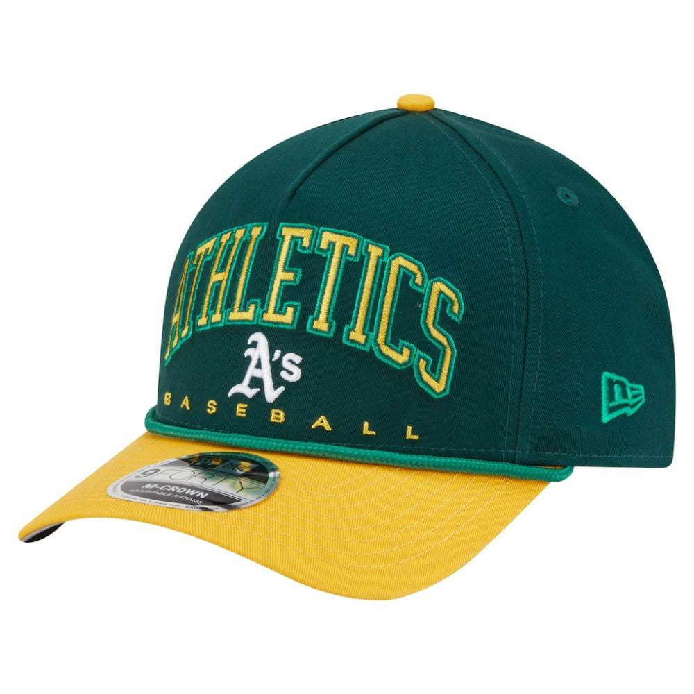 MLB Athletics New Era Arch 9FORTY A-Frame M-Crown Adjustable Hat