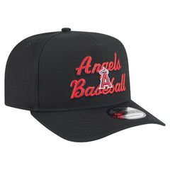 MLB Los Angeles Angels New Era Chainstitch 9FIFTY A-Frame Snapback Hat