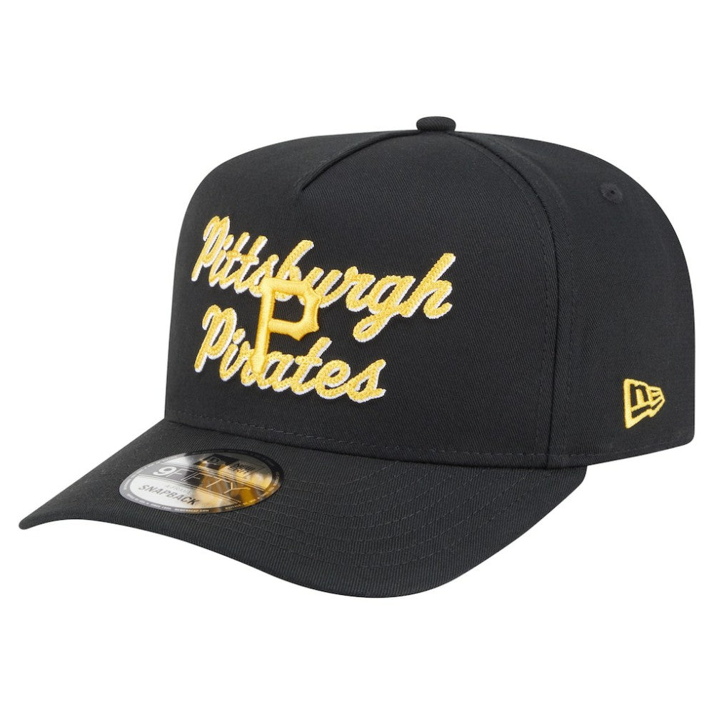MLB Pittsburgh Pirates New Era Chainstitch 9FIFTY A-Frame Snapback Hat