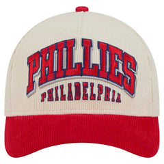 MLB Philadelphia Phillies New Era Sided Corduroy 9FORTY A-Frame Adjustable Hat