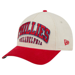 MLB Philadelphia Phillies New Era Sided Corduroy 9FORTY A-Frame Adjustable Hat