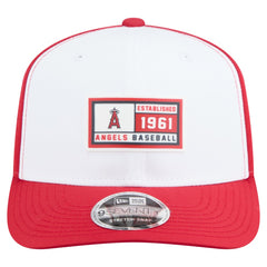 MLB Los Angeles Angels New Era Established Patch 9SEVENTY Adjustable Hat