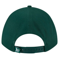 MLB Athletics New Era Women's Metallic A-Frame 9FORTY Adjustable Hat