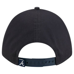 MLB Atlanta Braves New Era Women's Metallic A-Frame 9FORTY Adjustable Hat