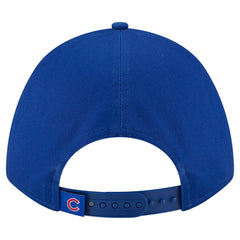 MLB Chicago Cubs New Era Women's Metallic A-Frame 9FORTY Adjustable Hat
