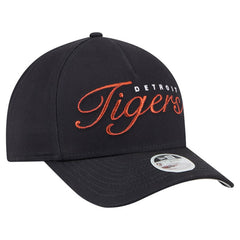MLB Detroit Tigers New Era Women's Metallic A-Frame 9FORTY Adjustable Hat