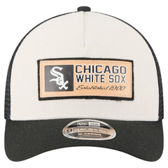 MLB Chicago White Sox New Era Text A-Frame Trucker 9FORTY Hat