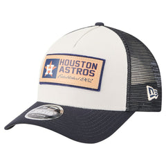 MLB Houston Astros New Era Text A-Frame Trucker 9FORTY Hat