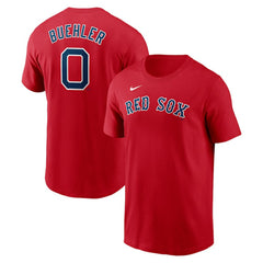 MLB Walker Buehler Boston Red Sox Nike Fuse Name & Number T-Shirt