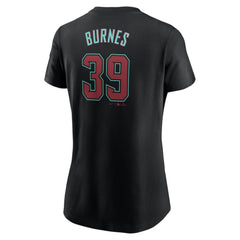 MLB Corbin Burnes Arizona Diamondbacks Nike Women's Fuse Name & Number T-Shirt