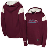 NHL Burgundy Colorado Avalanche Youth Thermal Lightweight Pullover Hoodie