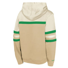 NHL Tan Dallas Stars Mitchell & Ness Youth Head Coach Pullover Hoodie