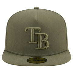 MLB Tampa Bay Rays New Era Color Pack A-Frame 59FIFTY Fitted Hat