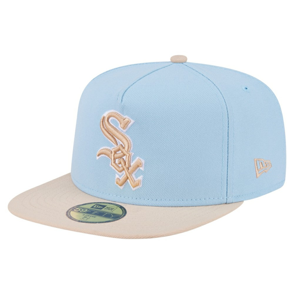 MLB Chicago White Sox New Era Two-Tone Color Pack A-Frame 59FIFTY Fitted Hat