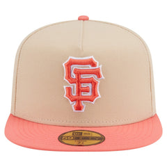 MLB San Francisco Giants New Era Two-Tone Color Pack A-Frame 59FIFTY Fitted Hat