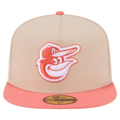 MLB Baltimore Orioles New Era Two-Tone Color Pack A-Frame 59FIFTY Fitted Hat