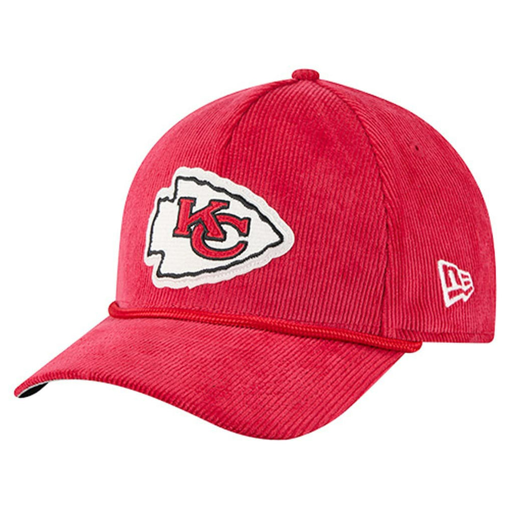 Cord Corduroy 9FORTY A-Frame Adjustable Hat - Kansas City Chiefs