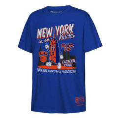 NBA New York Knicks Youth Retro Mascot Script T-Shirt