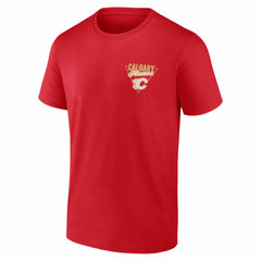 NHL Red Calgary Flames Net Slap T-Shirt