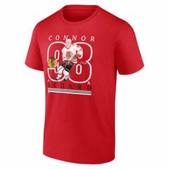 NHL Red Connor Bedard Chicago Blackhawks Player Show T-Shirt