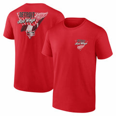 NHL Red Detroit Red Wings Net Slap T-Shirt
