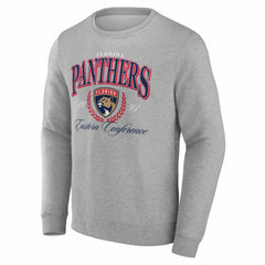 NHL Gray Florida Panthers Reign Supreme Pullover Sweatshirt