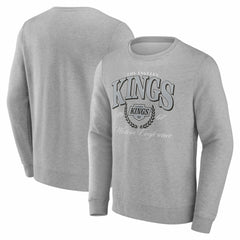 NHL Gray Los Angeles Kings Reign Supreme Pullover Sweatshirt