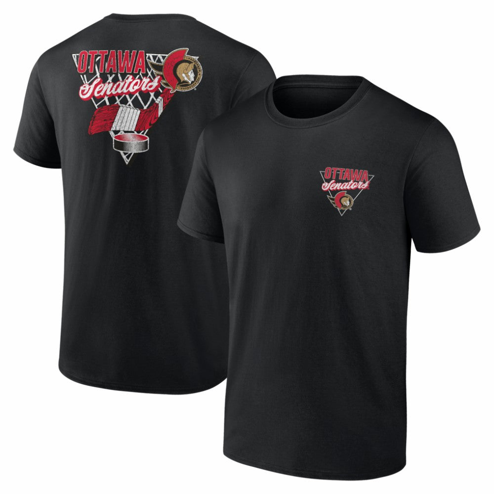 NHL Black Ottawa Senators Net Slap T-Shirt